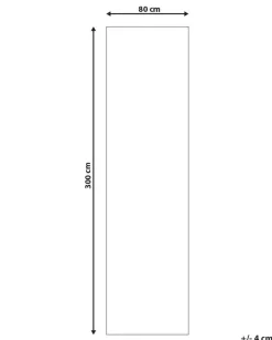 Tappeto TELLIKAYA Verde 80 x 300 cm Iuta