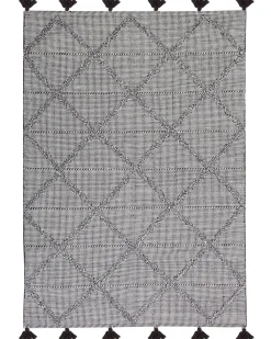 Tappeto TUZLA Marrone 140 x 200 cm Cotone