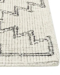 Tappeto URLA Beige 140 x 200 cm Lana