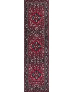 Tappeto VADKADAM Rosso scuro 80 x 300 cm