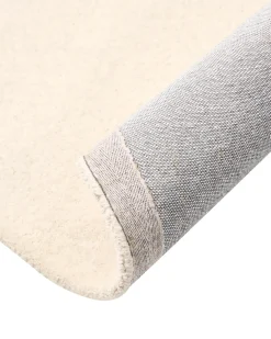 Tappeto VASCO Bianco sporco ø 140 cm Lana