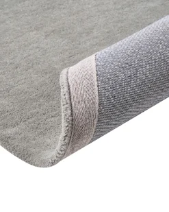 Tappeto VASCO Grigio scuro ø 140 cm Lana