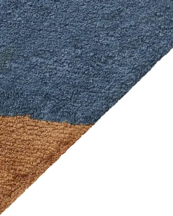 Tappeto XULUF Blu 140 x 200 cm Cotone