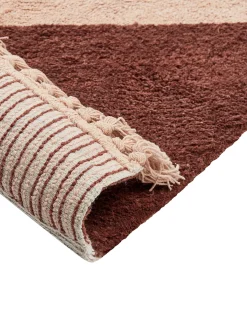 Tappeto XULUF Marrone 140 x 200 cm Cotone