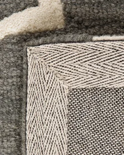Tappeto YALOVA Grigio 160 x 230 cm Lana