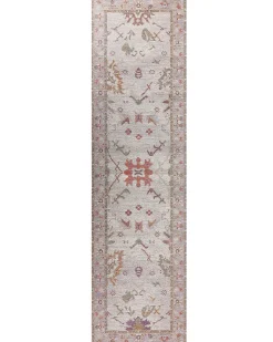 Tappeto YANOBA Beige 80 x 300 cm Cotone