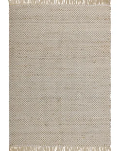 Tappeto ZERDALI Beige 140 x 200 cm Iuta