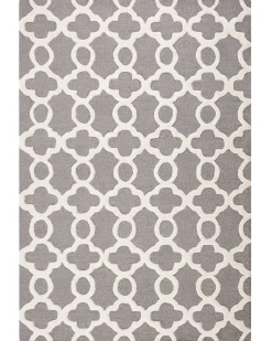 Tappeto ZILE Grigio 160 x 230 cm Lana