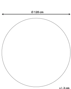 Tappeto ANADERE Blu ø 120 cm Iuta