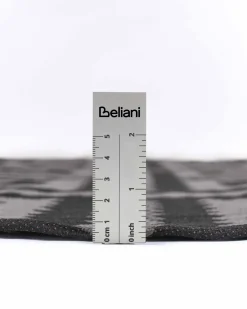 Tappeto per esterni AJMER Nero ø 120 cm