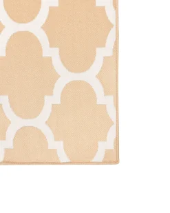 Tappeto per esterni AKSU Beige 140 x 200 cm Reversibile