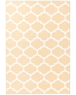 Tappeto per esterni AKSU Beige 140 x 200 cm Reversibile