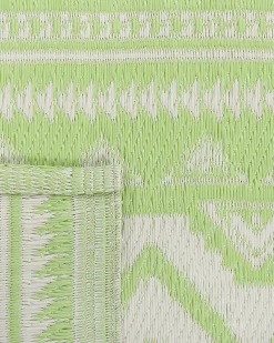 Tappeto per esterni NAGPUR Verde chiaro 120 x 180 cm