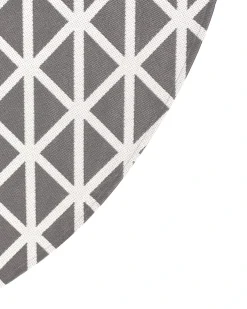 Tappeto per esterni PANAJI Grigio ø 120 cm