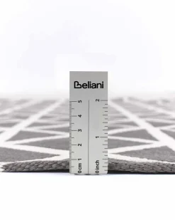 Tappeto per esterni PANAJI Grigio ø 120 cm