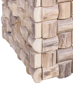 Tavolino CAJEME Legno di teak Marrone chiaro
