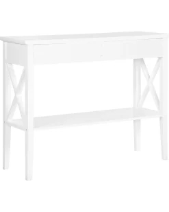 Tavolino consolle AVENUE Bianco