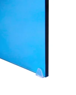Tavolino consolle KENDALL Vetro temperato Blu
