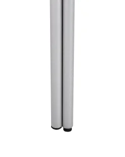 Tavolino consolle LOVELL Vetro temperato Argento