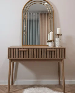 Tavolino consolle LYNWOOD Marrone chiaro