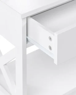 Tavolino consolle MONTGOMERY Bianco