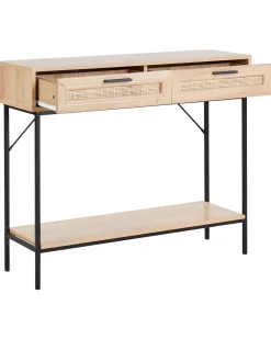 Tavolino consolle PASCO Marrone chiaro