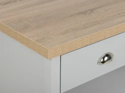 Tavolino da caffè CLIO Grigio chiaro con contenitore