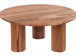 Tavolino da caffè COLINA Legno d'acacia Marrone