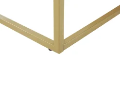 Tavolino da caffè DELANO Nero/Oro