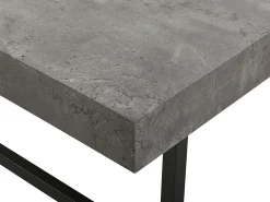 Tavolino da caffè DELUZ Grigio effetto cemento