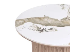 Tavolino da caffè DORA Ceramica Marrone