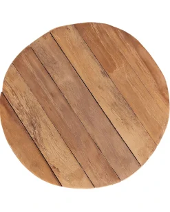 Tavolino MOVAS Legno di teak Marrone/Bianco