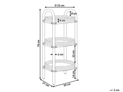 Tavolino TROOLIE Rattan Naturale