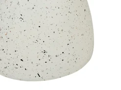Tavolino CAFFI 50 cm 50 cm Terrazzo Bianco