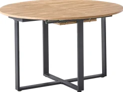 Tavolo da pranzo ALEXANDRINA Marrone 120/160 cm 120 cm