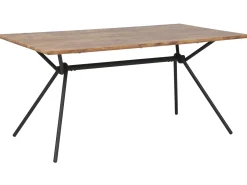 Tavolo da pranzo AMSTERDAM Marrone scuro 160 cm 90 cm