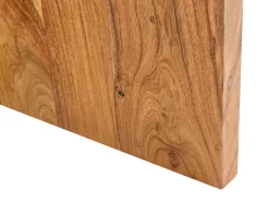 Tavolo da pranzo ARRAN Marrone 100 cm 100 cm Legno d'acacia