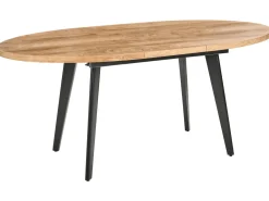 Tavolo da pranzo estensibile DUTTON Marrone 140/180 cm 90 cm