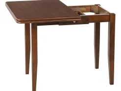 Tavolo da pranzo estensibile MASELA Marrone scuro 90/120 cm 60 cm Legno