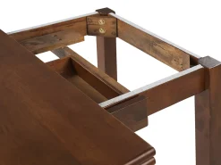 Tavolo da pranzo estensibile MASELA Marrone scuro 90/120 cm 60 cm Legno