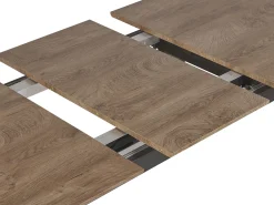Tavolo da pranzo estensibile BARBOSA Marrone scuro 140/180 cm 80 cm