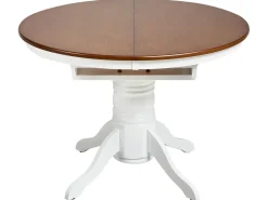 Tavolo da pranzo estensibile AKRON Frassino marrone 106/150 cm 106 cm Legno