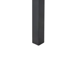 Tavolo da pranzo estensibile HOUSTON Marrone chiaro/Nero 120/150 cm 90 cm Legno di pino