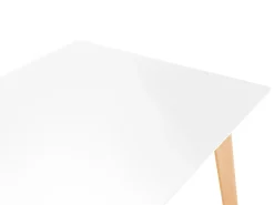 Tavolo da pranzo estensibile MEDIO Bianco 120/155 cm 80 cm