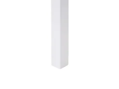 Tavolo da pranzo estensibile HOUSTON Marrone chiaro/Bianco 120/150 cm 90 cm Legno di pino