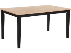 Tavolo da pranzo GEORGIA Nero 150 cm 90 cm Legno