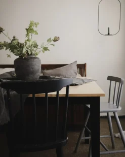 Tavolo da pranzo GEORGIA Nero 150 cm 90 cm Legno