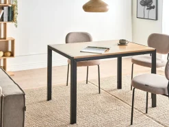 Tavolo da pranzo MANN Marrone/Nero 120 cm 80 cm