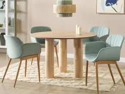 Tavolo da pranzo ORIN Frassino chiaro 120 cm 120 cm