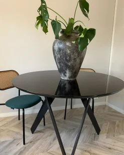 Tavolo da pranzo OXHILL Nero 120 cm 120 cm
